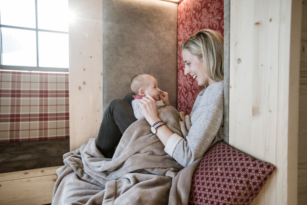 Urlaub mit Babys im Kinderhotel Allgäuer Berghof